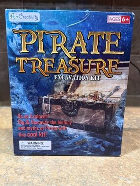 Pirate Treasure Excavation Kit for Ages 6+